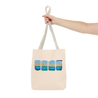Ocean In Motion Beach Tote in Blues