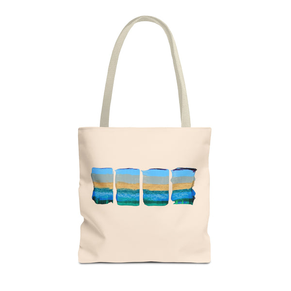 Ocean In Motion Beach Tote in Blues