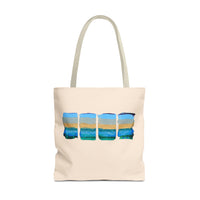 Ocean In Motion Beach Tote in Blues