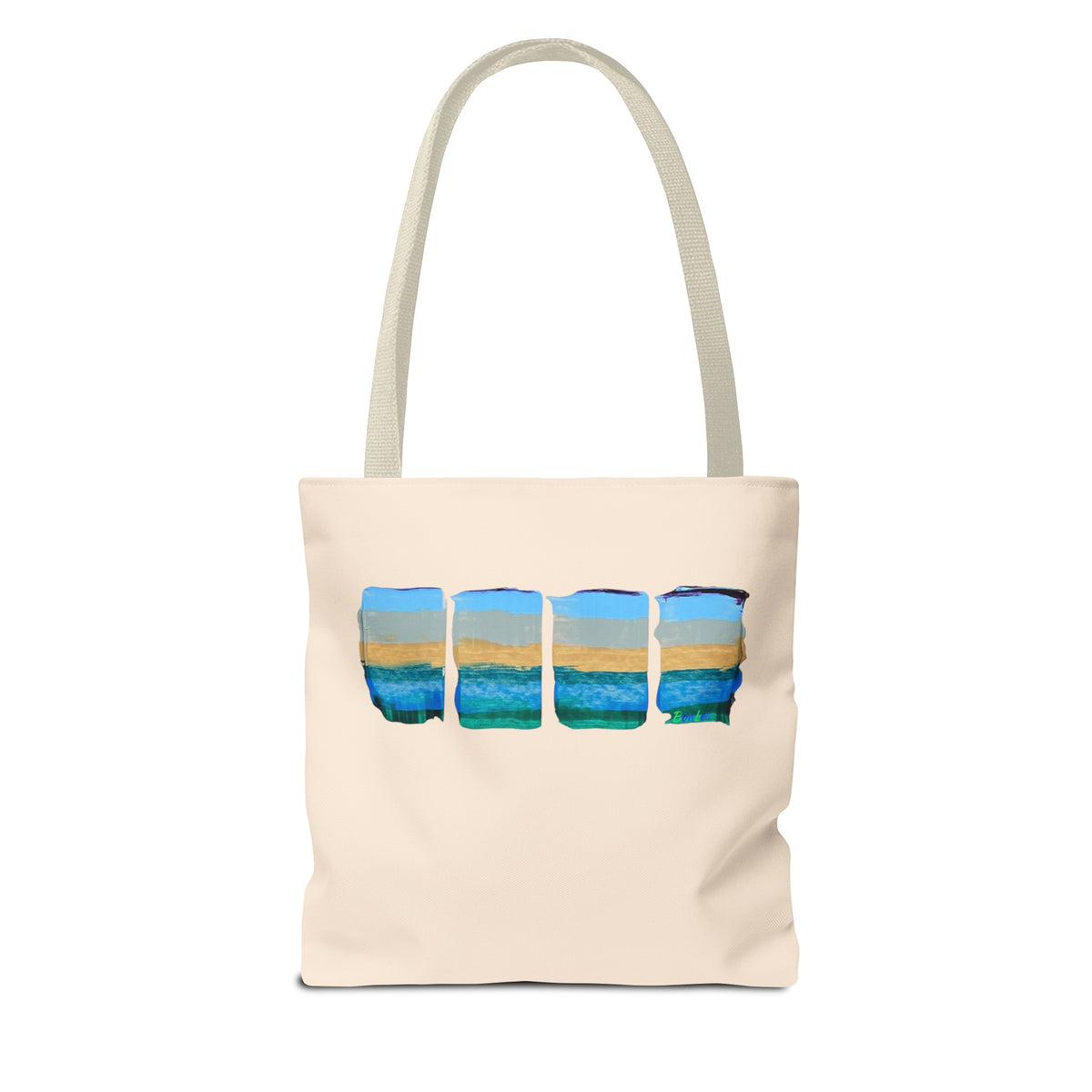 Ocean In Motion Beach Tote in Blues