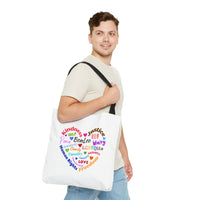 Love & Kindness BonLeo Tote Bag