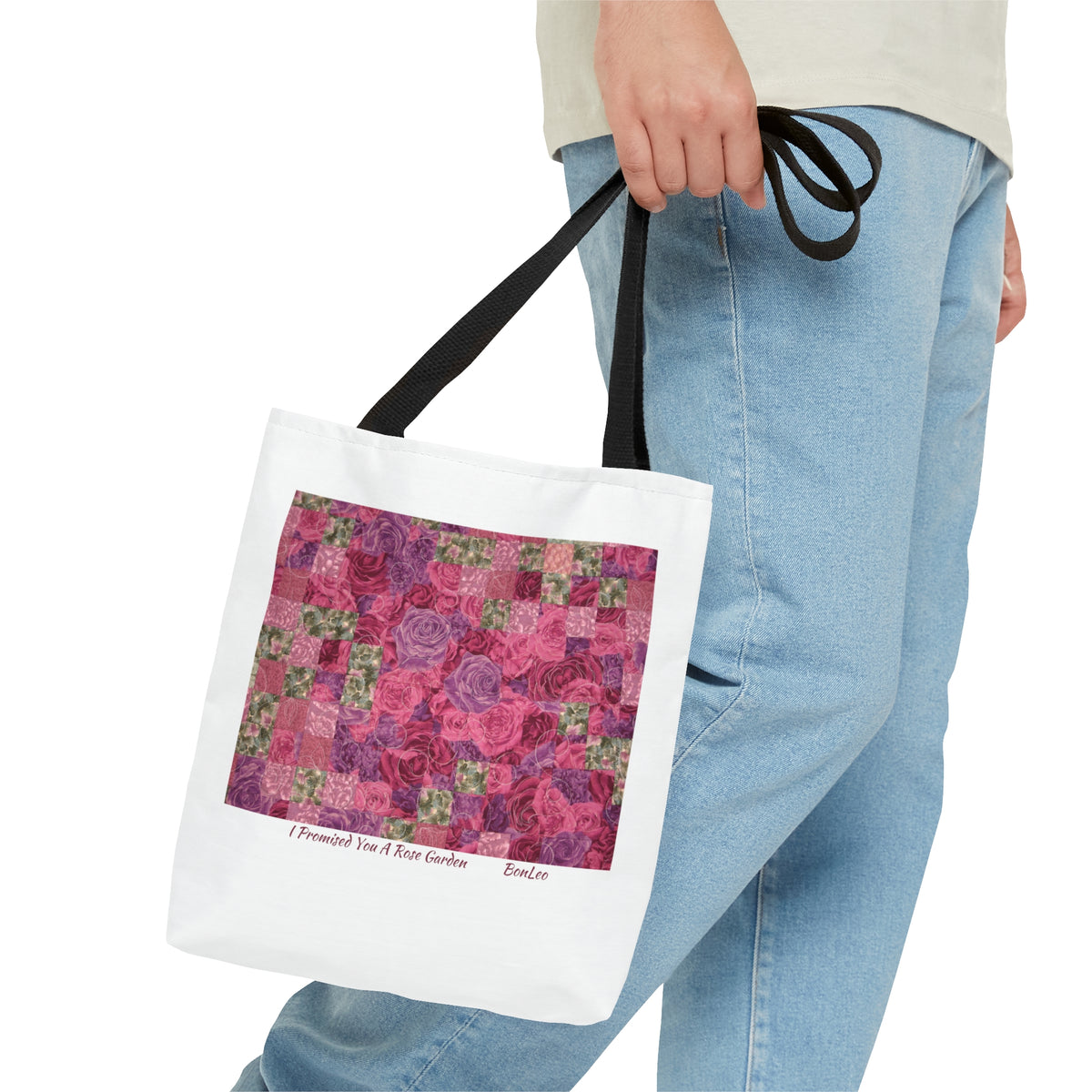 I Promised You A Rose Garden Quilt Tote