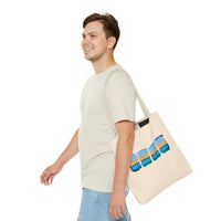 Ocean In Motion Beach Tote in Blues
