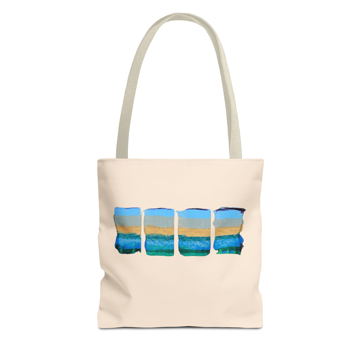Ocean In Motion Beach Tote in Blues