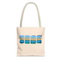 Ocean In Motion Beach Tote in Blues
