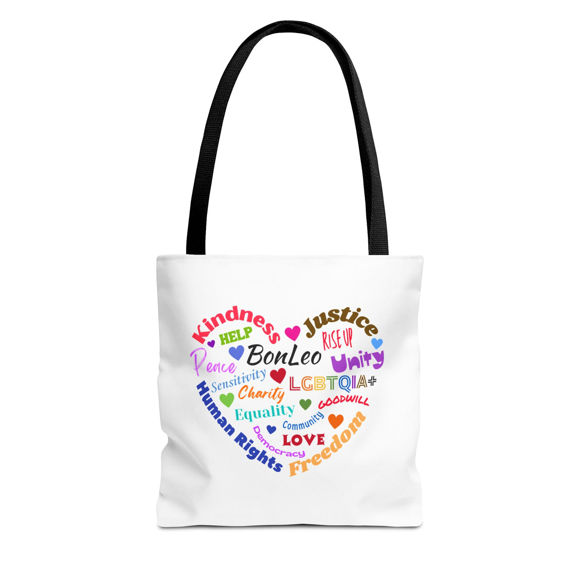 Love & Kindness BonLeo Tote Bag