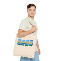 Ocean In Motion Beach Tote in Blues