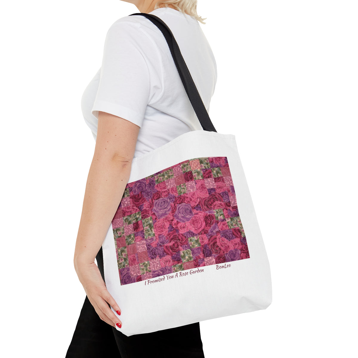 I Promised You A Rose Garden Quilt Tote