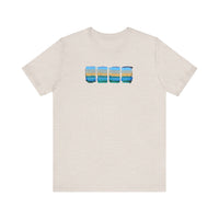 Ocean In Motion Summer Unisex Jersey Short Sleeve Tee