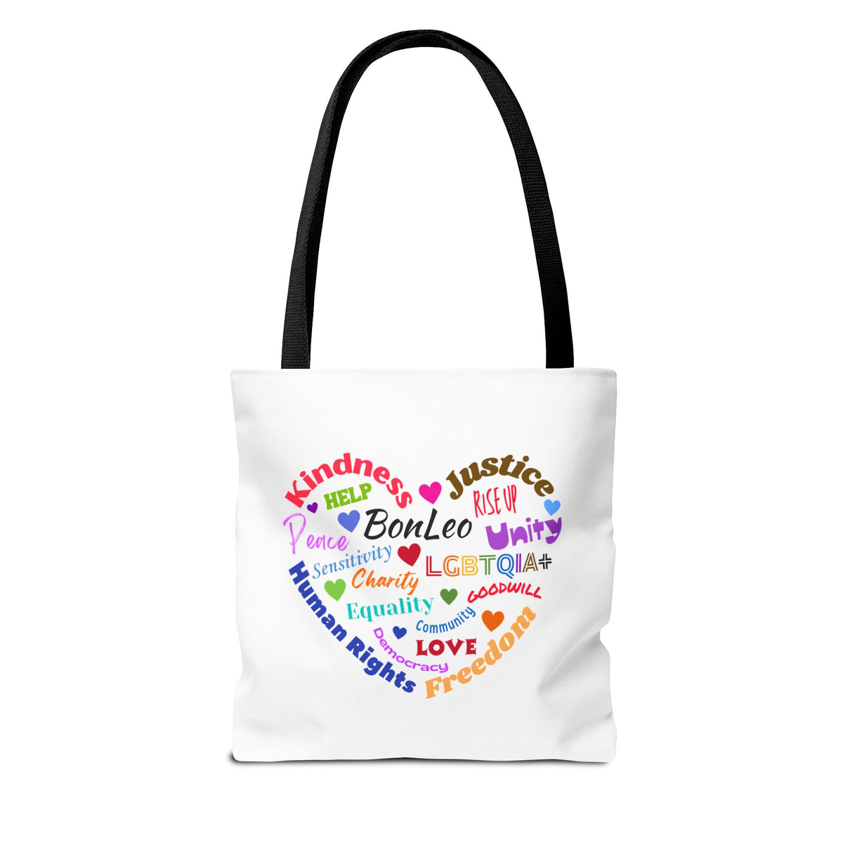Love & Kindness BonLeo Tote Bag