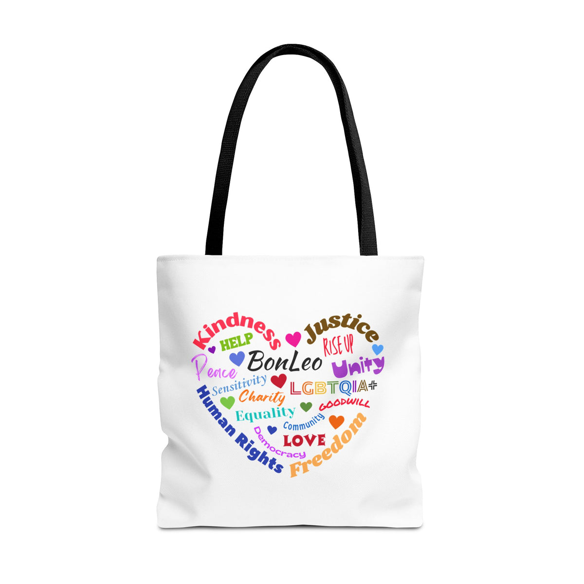 Love & Kindness BonLeo Tote Bag