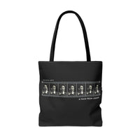 Tedd Burr Tee: A Face From Uranus Polyester Tote Bag
