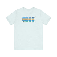 Ocean In Motion Summer Unisex Jersey Short Sleeve Tee