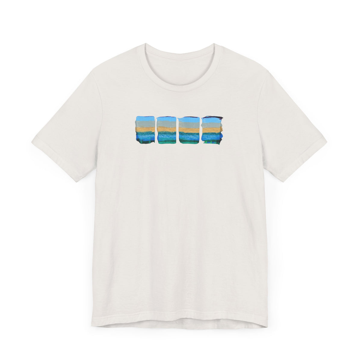 Ocean In Motion Summer Unisex Jersey Short Sleeve Tee